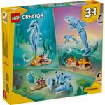 Jucarii, Copii si Bebe - Jucarii si jocuri - Seturi de constructie si cuburi - Seturi de constructie - LEGO Creator 3 in 1 Animale marine Delfini superbi 31385 - Infinity.ro