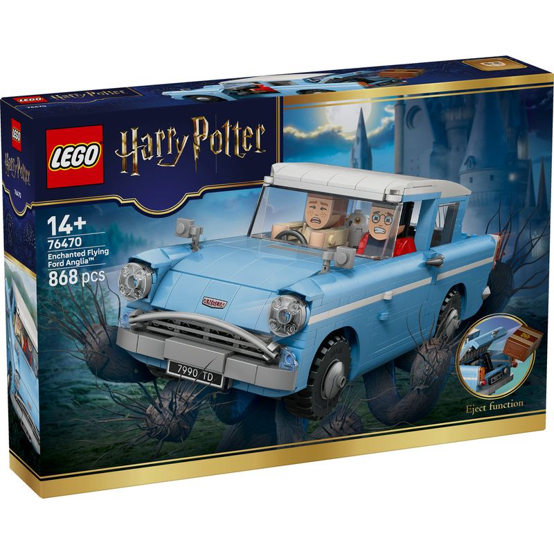 Jucarii, Copii si Bebe - Jucarii si jocuri - Seturi de constructie si cuburi - Seturi de constructie - LEGO Harry Potter Ford Anglia Zburator al Familiei Weasley 76470 - Infinity.ro