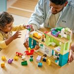 Jucarii, Copii si Bebe - Jucarii si jocuri - Seturi de constructie si cuburi - Seturi de constructie - LEGO DUPLO Casa Moderna de Familie 3 in 1 10470 - Infinity.ro