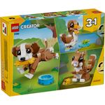 Jucarii, Copii si Bebe - Jucarii si jocuri - Seturi de constructie si cuburi - Seturi de constructie - LEGO Creator 3 in 1 Animale adorabile Catelus jucaus 31382 - Infinity.ro
