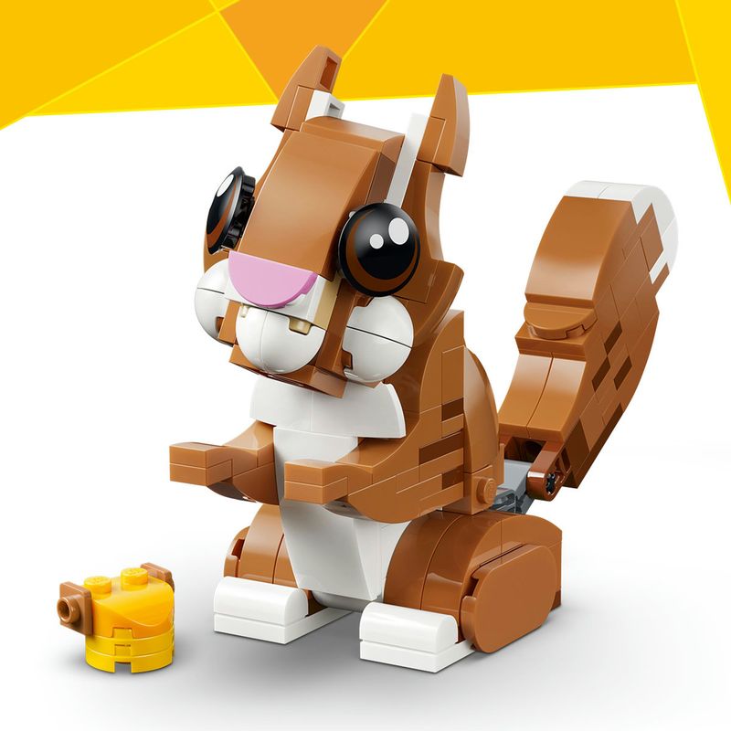 Jucarii, Copii si Bebe - Jucarii si jocuri - Seturi de constructie si cuburi - Seturi de constructie - LEGO Creator 3 in 1 Animale adorabile Catelus jucaus 31382 - Infinity.ro