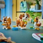 Jucarii, Copii si Bebe - Jucarii si jocuri - Seturi de constructie si cuburi - Seturi de constructie - LEGO Creator 3 in 1 Animale adorabile Catelus jucaus 31382 - Infinity.ro