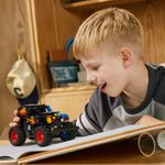 Jucarii, Copii si Bebe - Jucarii si jocuri - Seturi de constructie si cuburi - Seturi de constructie - LEGO Technic Monster Jam Grave Digger Foc si gheata 42219 - Infinity.ro