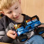 Jucarii, Copii si Bebe - Jucarii si jocuri - Seturi de constructie si cuburi - Seturi de constructie - LEGO Technic Monster Jam Grave Digger Foc si gheata 42219 - Infinity.ro