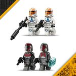 Jucarii, Copii si Bebe - Jucarii si jocuri - Seturi de constructie si cuburi - Seturi de constructie - LEGO Star Wars Pachet de Lupta Asediul de pe Mandalore 75449 - Infinity.ro