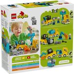 Jucarii, Copii si Bebe - Jucarii si jocuri - Seturi de constructie si cuburi - Seturi de constructie - LEGO DUPLO Orasul Meu Vehicule de Constructii 3 in 1 10475 - Infinity.ro