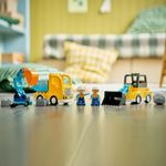 Jucarii, Copii si Bebe - Jucarii si jocuri - Seturi de constructie si cuburi - Seturi de constructie - LEGO DUPLO Orasul Meu Vehicule de Constructii 3 in 1 10475 - Infinity.ro