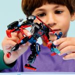 Jucarii, Copii si Bebe - Jucarii si jocuri - Seturi de constructie si cuburi - Seturi de constructie - LEGO Marvel Robotul lui Miles Morales vs Omul Paianjen 2099 76337 - Infinity.ro