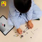 Jucarii, Copii si Bebe - Jucarii si jocuri - Seturi de constructie si cuburi - Seturi de constructie - LEGO Star Wars Motocicleta Rapida a lui Mandalorian si Grogu 75436 - Infinity.ro