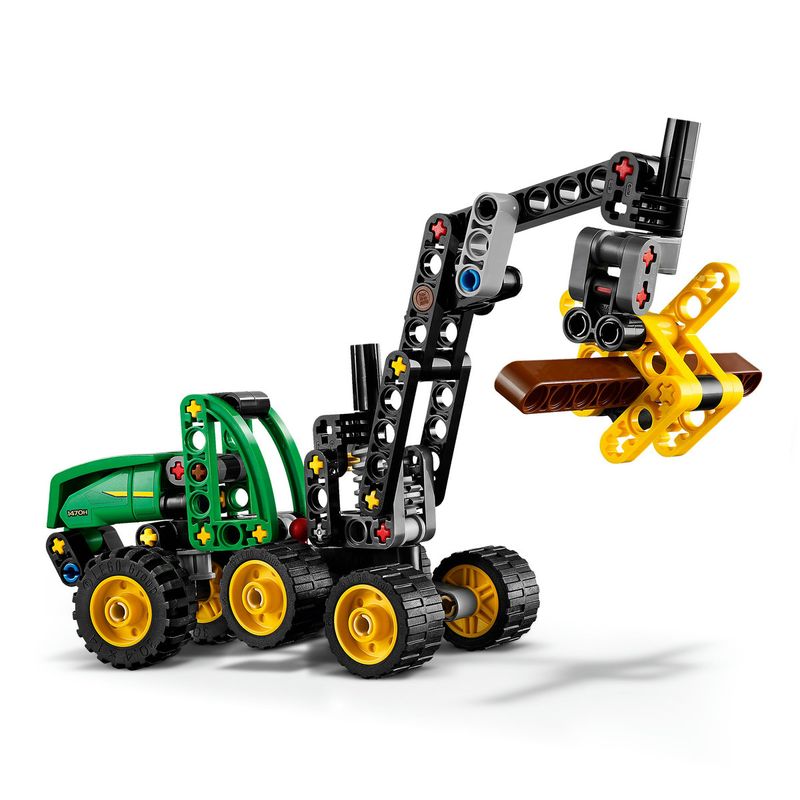Jucarii, Copii si Bebe - Jucarii si jocuri - Seturi de constructie si cuburi - Seturi de constructie - LEGO Technic Utilaj de taiat si stivuit copaci John Deere 1470H 42218 - Infinity.ro
