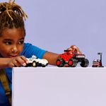 Jucarii, Copii si Bebe - Jucarii si jocuri - Seturi de constructie si cuburi - Seturi de constructie - LEGO Sonic the Hedgehog Masina lui Silver vs Camionul lui Knuckles 77118 - Infinity.ro