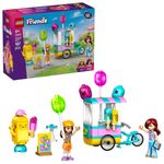 Jucarii, Copii si Bebe - Jucarii si jocuri - Seturi de constructie si cuburi - Seturi de constructie - LEGO Friends Stand cu inghetata si baloane 42692 - Infinity.ro