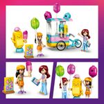 Jucarii, Copii si Bebe - Jucarii si jocuri - Seturi de constructie si cuburi - Seturi de constructie - LEGO Friends Stand cu inghetata si baloane 42692 - Infinity.ro