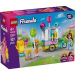 Jucarii, Copii si Bebe - Jucarii si jocuri - Seturi de constructie si cuburi - Seturi de constructie - LEGO Friends Stand cu inghetata si baloane 42692 - Infinity.ro