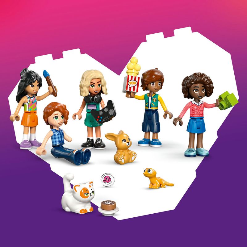 Jucarii, Copii si Bebe - Jucarii si jocuri - Seturi de constructie si cuburi - Seturi de constructie - LEGO Friends Clubul prietenilor din orasul Heartlake 42689 - Infinity.ro