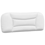 Casa si Gradina - Mobilier - Paturi si accesorii - Paturi - Cadru de pat cu LED fara saltea, Hvar, alb, 100x203 cm - Infinity.ro