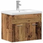 Casa si Gradina - Mobilier - Seturi de mobilier - Seturi baie - Set de mobilier pentru baie Pe perete cu usa Lemn compozit - Infinity.ro