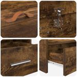 Casa si Gradina - Mobilier - Paturi si accesorii - Paturi - Cadru de pat cu headboard Lemn Vechi 70 x 190 cm Lemn compozit - Infinity.ro