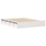 Casa si Gradina - Mobilier - Paturi si accesorii - Paturi - Cadru de pat Alb 150 x 200 cm Lemn de pin masiv - Infinity.ro