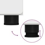 Casa si Gradina - Mobilier - Mobilier baie - Corpuri baie - Set de mobilier pentru baie cu sertar TULUM Alb Lemn compozit - Infinity.ro