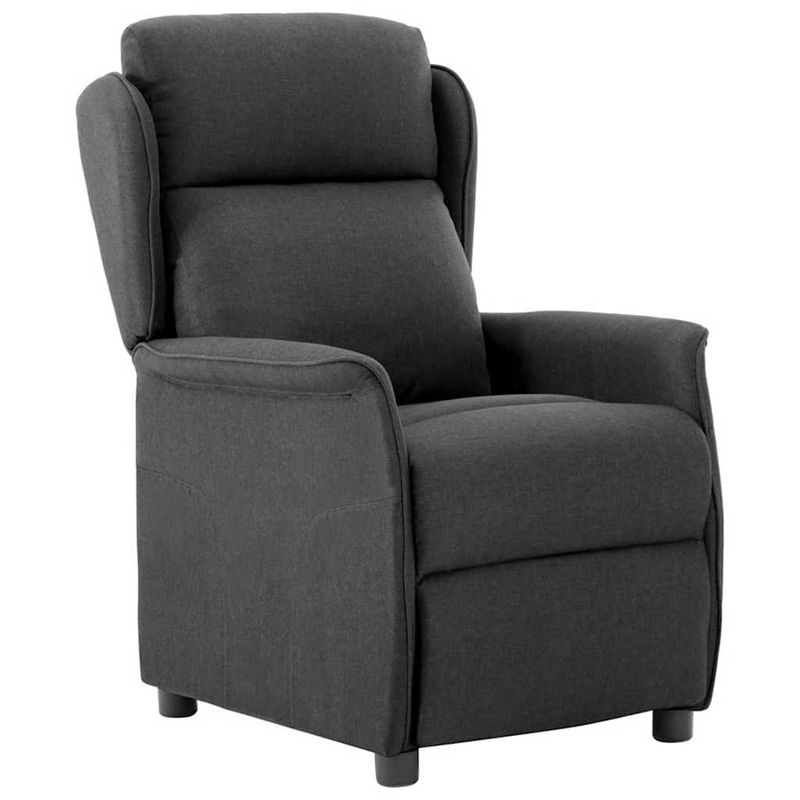 Casa si Gradina - Mobilier - Scaune si fotolii - Fotolii - Fotoliu recliner Gri inchis 66.5 x 94 x 101.5 cm Poliester - Infinity.ro