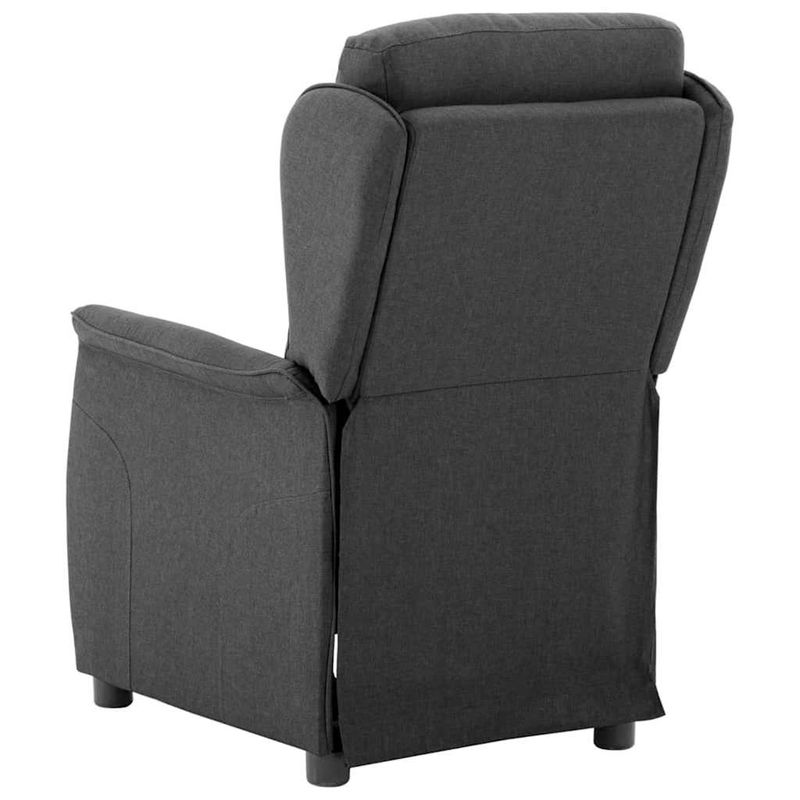 Casa si Gradina - Mobilier - Scaune si fotolii - Fotolii - Fotoliu recliner Gri inchis 66.5 x 94 x 101.5 cm Poliester - Infinity.ro