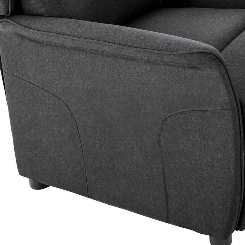 Casa si Gradina - Mobilier - Scaune si fotolii - Fotolii - Fotoliu recliner Gri inchis 66.5 x 94 x 101.5 cm Poliester - Infinity.ro