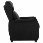 Casa si Gradina - Mobilier - Scaune si fotolii - Fotolii - Fotoliu recliner Negru 66.5 x 94 x 101.5 cm Poliester - Infinity.ro