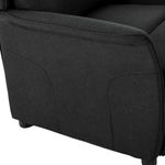 Casa si Gradina - Mobilier - Scaune si fotolii - Fotolii - Fotoliu recliner Negru 66.5 x 94 x 101.5 cm Poliester - Infinity.ro