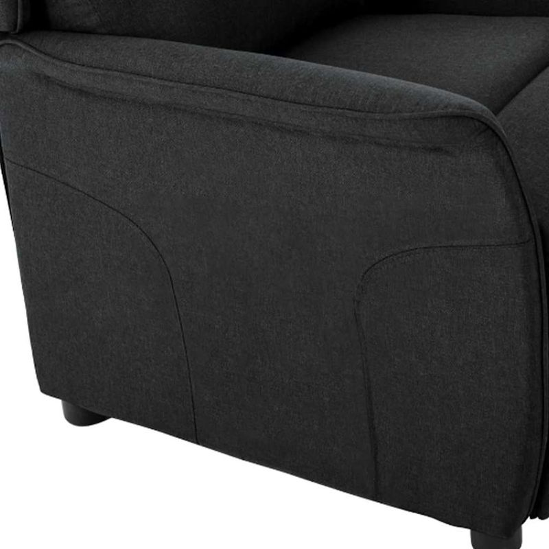 Casa si Gradina - Mobilier - Scaune si fotolii - Fotolii - Fotoliu recliner Negru 66.5 x 94 x 101.5 cm Poliester - Infinity.ro