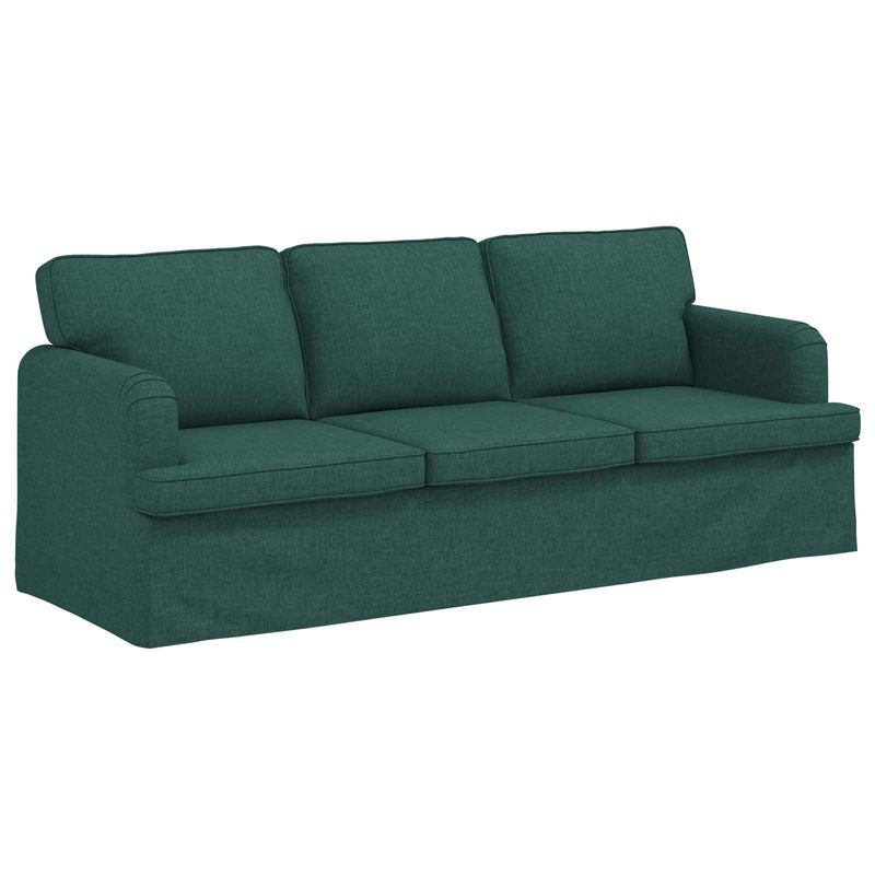 Casa si Gradina - Mobilier - Canapele si coltare - Canapele - Canapea 180cm 2 pcs Verde inchis Metal - Infinity.ro