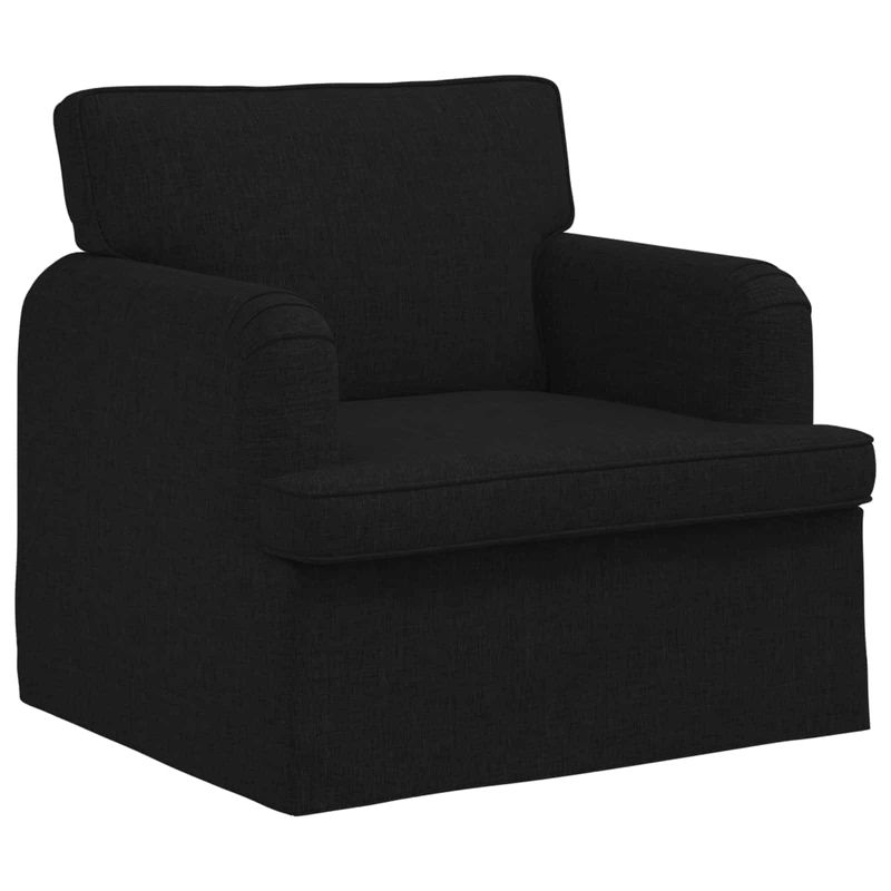 Casa si Gradina - Mobilier - Canapele si coltare - Canapele - Canapea 120cm 2 pcs Negru Metal - Infinity.ro