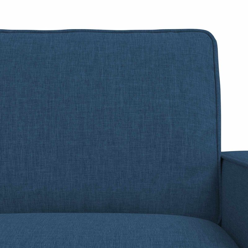 Casa si Gradina - Mobilier - Canapele si coltare - Canapele - Canapea 140cm 2 pcs albastru Metal - Infinity.ro