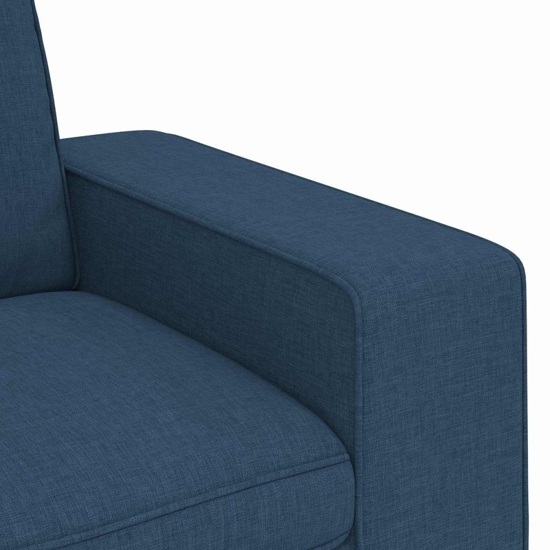 Casa si Gradina - Mobilier - Canapele si coltare - Canapele - Canapea 140cm 2 pcs albastru Metal - Infinity.ro