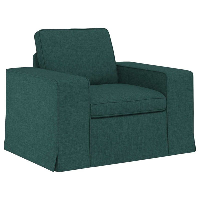 Casa si Gradina - Mobilier - Canapele si coltare - Canapele - Canapea 140cm 2 pcs Verde inchis Metal - Infinity.ro