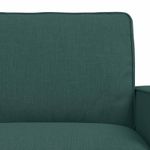 Casa si Gradina - Mobilier - Canapele si coltare - Canapele - Canapea 140cm 2 pcs Verde inchis Metal - Infinity.ro