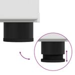 Casa si Gradina - Mobilier - Mobilier baie - Corpuri baie - Set de mobilier pentru baie cu sertar TULUM Alb Lemn compozit - Infinity.ro