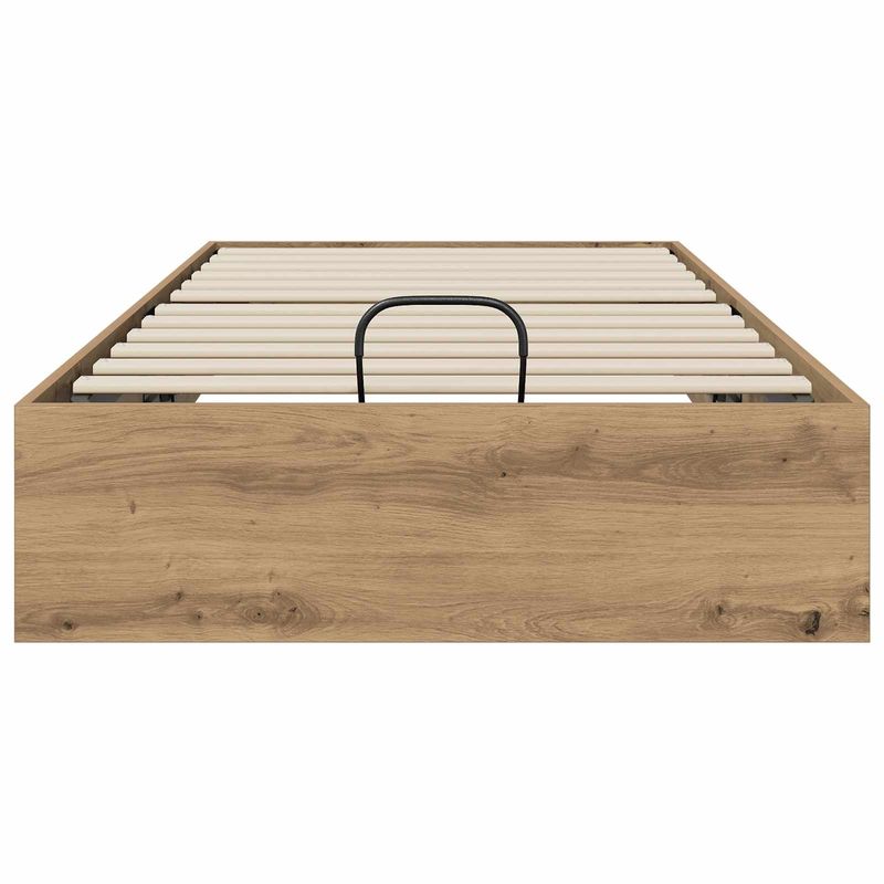 Casa si Gradina - Mobilier - Paturi si accesorii - Paturi - Cadru de pat otoman Stejar Artizanal 203 x 80,5 x 25 cm - Infinity.ro