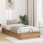 Casa si Gradina - Mobilier - Paturi si accesorii - Paturi - Cadru de pat otoman Stejar Artizanal 193 x 120 x 25 cm - Infinity.ro