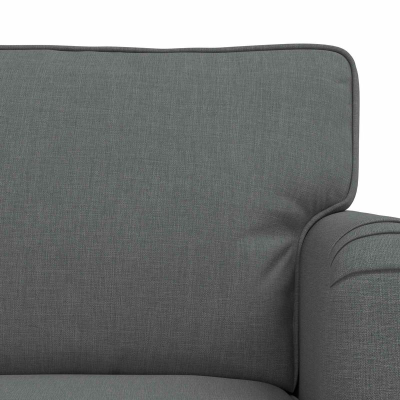 Casa si Gradina - Mobilier - Canapele si coltare - Canapele - Canapea 120cm 2 pcs Gri inchis Metal - Infinity.ro
