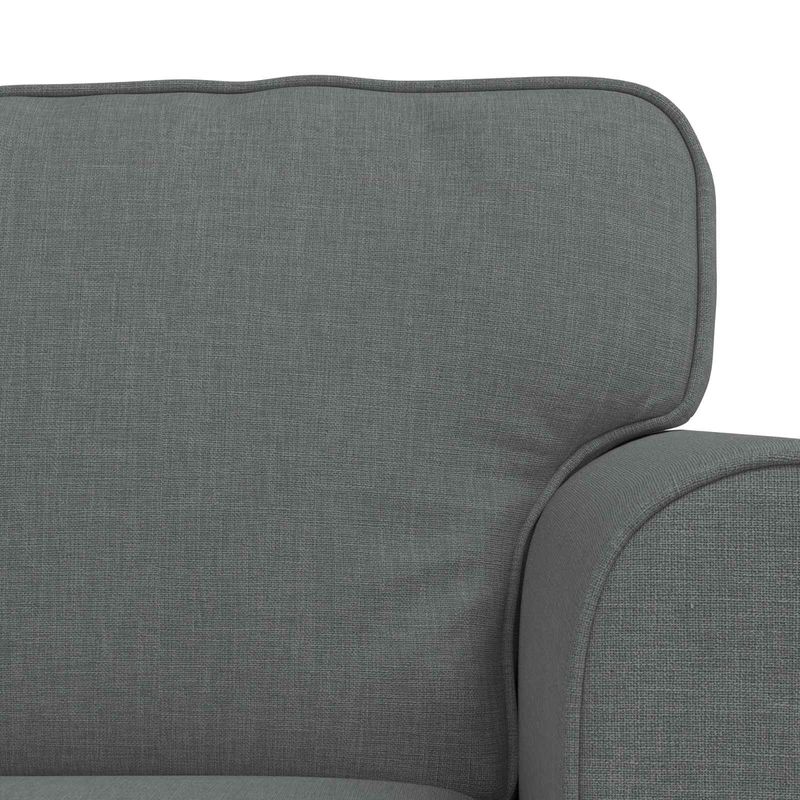 Casa si Gradina - Mobilier - Canapele si coltare - Canapele - Canapea 120cm 2 pcs Gri inchis Metal - Infinity.ro