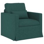 Casa si Gradina - Mobilier - Canapele si coltare - Canapele - Canapea 180cm 2 pcs Verde inchis Metal - Infinity.ro