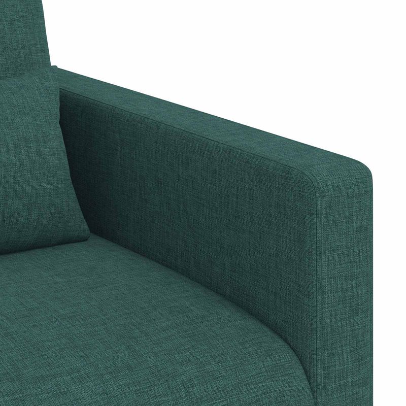 Casa si Gradina - Mobilier - Canapele si coltare - Canapele - Canapea 180cm 2 pcs Verde inchis Metal - Infinity.ro
