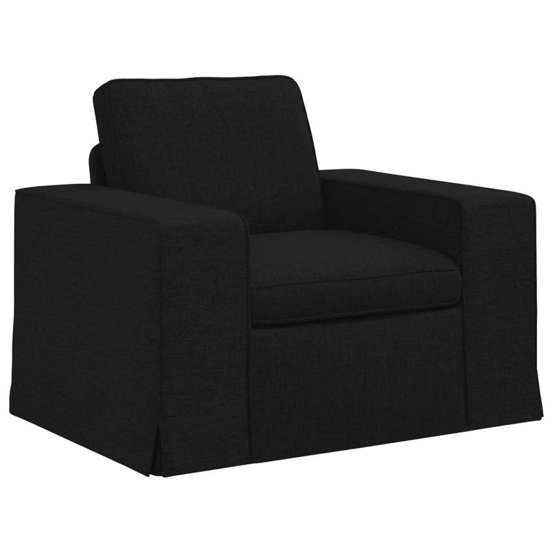 Casa si Gradina - Mobilier - Canapele si coltare - Canapele - Canapea 140cm 2 pcs Negru Metal - Infinity.ro