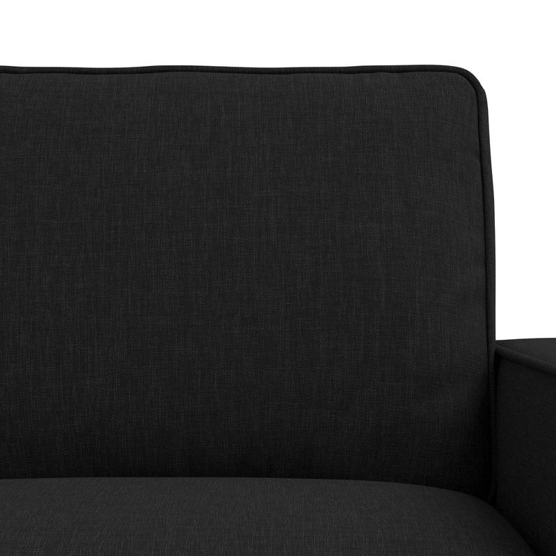 Casa si Gradina - Mobilier - Canapele si coltare - Canapele - Canapea 140cm 2 pcs Negru Metal - Infinity.ro