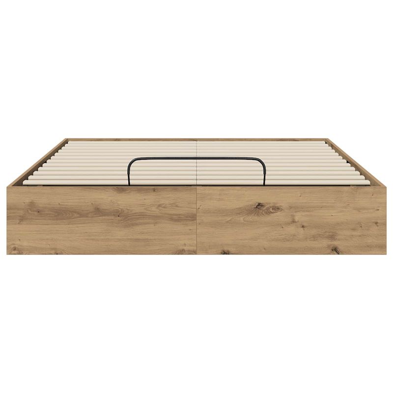 Casa si Gradina - Mobilier - Paturi si accesorii - Paturi - Cadru de pat otoman Stejar Artizanal 193 x 120 x 25 cm - Infinity.ro