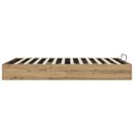 Casa si Gradina - Mobilier - Paturi si accesorii - Paturi - Cadru de pat otoman Stejar Artizanal 193 x 120 x 25 cm - Infinity.ro