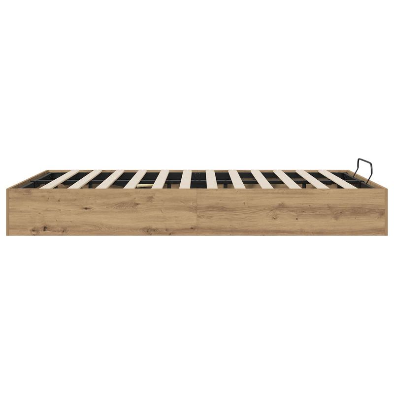 Casa si Gradina - Mobilier - Paturi si accesorii - Paturi - Cadru de pat otoman Stejar Artizanal 193 x 120 x 25 cm - Infinity.ro