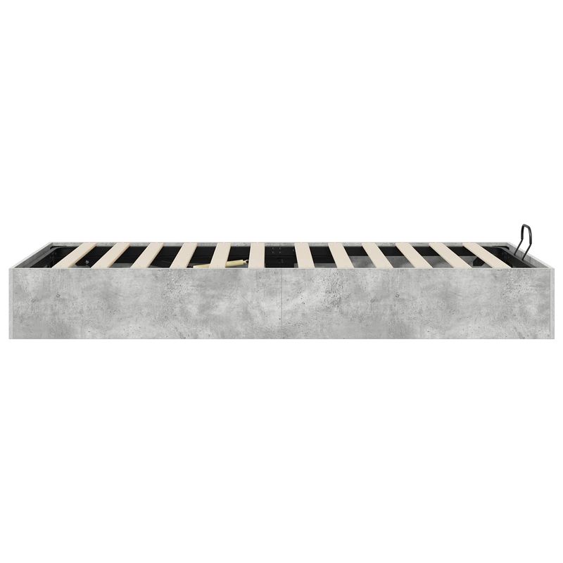 Casa si Gradina - Mobilier - Paturi si accesorii - Paturi - Cadru de pat otoman Gri din beton 193 x 120 x 25 cm - Infinity.ro