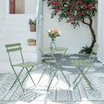 Casa si Gradina - Gradina si terasa - Mobilier exterior - Seturi mobila gradina - Set gradina 1+2, verde, otel, OBAX - Infinity.ro